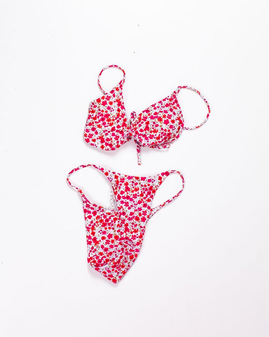 Pink Shein Bikini Swim Set, S