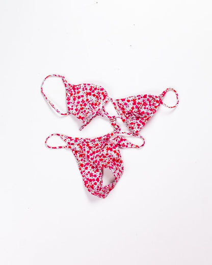 Pink Shein Bikini Swim Set, S