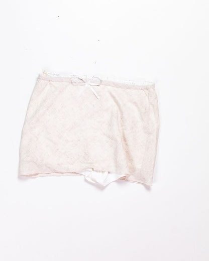 Cream Shein Mini Skirt, XS