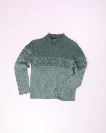 Green Sonoma Knit Sweater, S