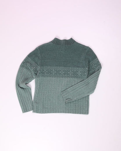 Green Sonoma Knit Sweater, S