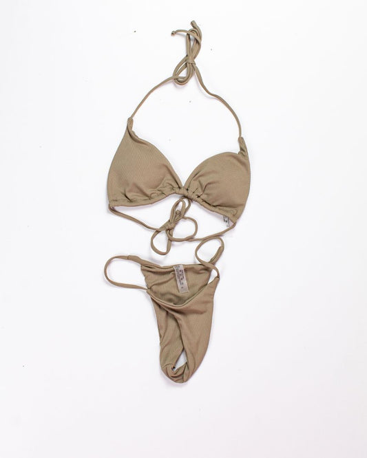 Green Shein Swim Set, S