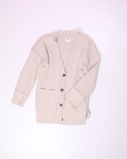 Cream Abercrombie & Fitch Cardigan, XS