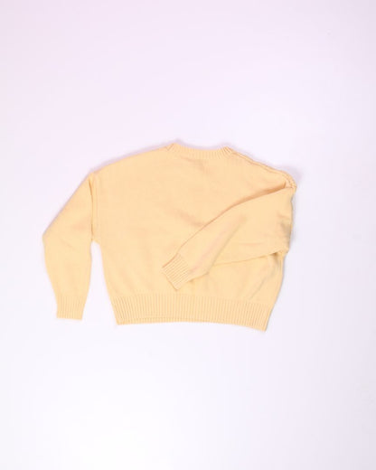 Yellow Forever 21 Knit Sweater, S