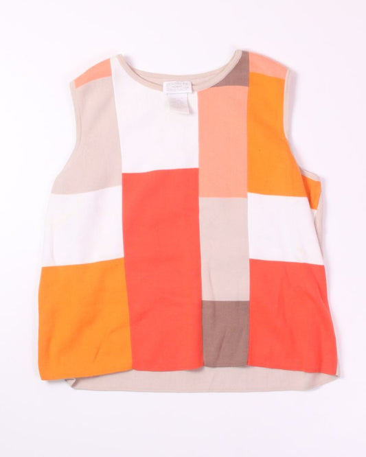 Orange Designers Orginals Tank, 1X