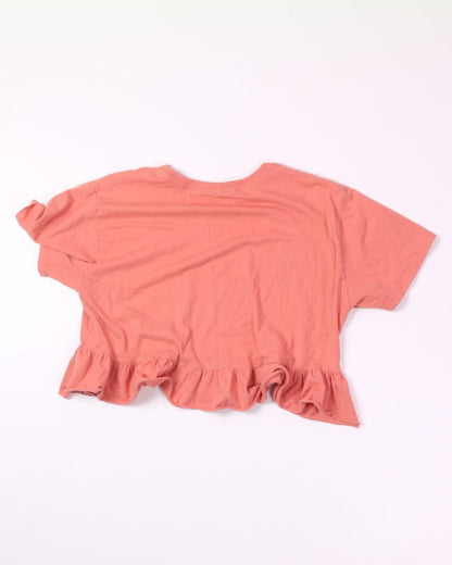 Pink Wild Fable Cropped Tee, M