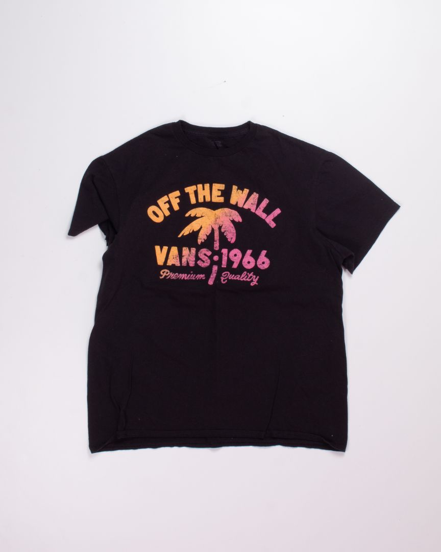 Black Vans Graphic Tee, L