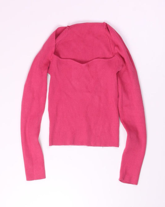 Pink Shein Long Sleeve, L