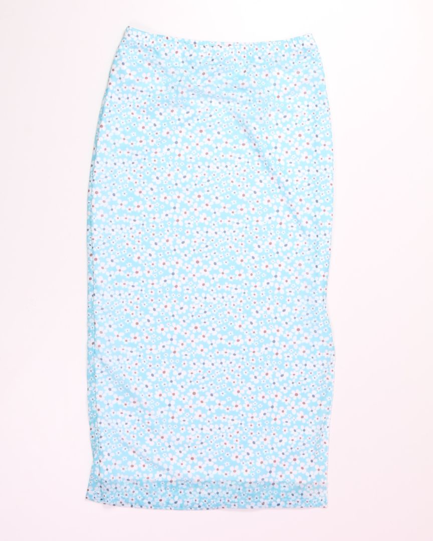 Blue Shein Maxi Skirt, L