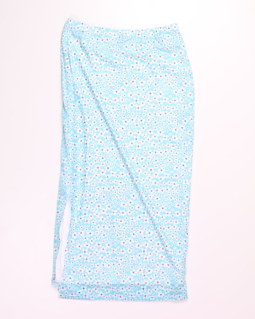 Blue Shein Maxi Skirt, L