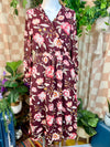 Red Loft Maxi Dress, L
