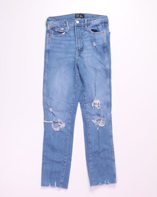 Gap Distressed Skinny Jeans, 6