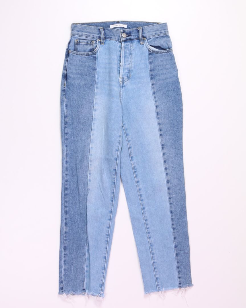 Two-Toned Pacsun Straight Leg Jeans, 0