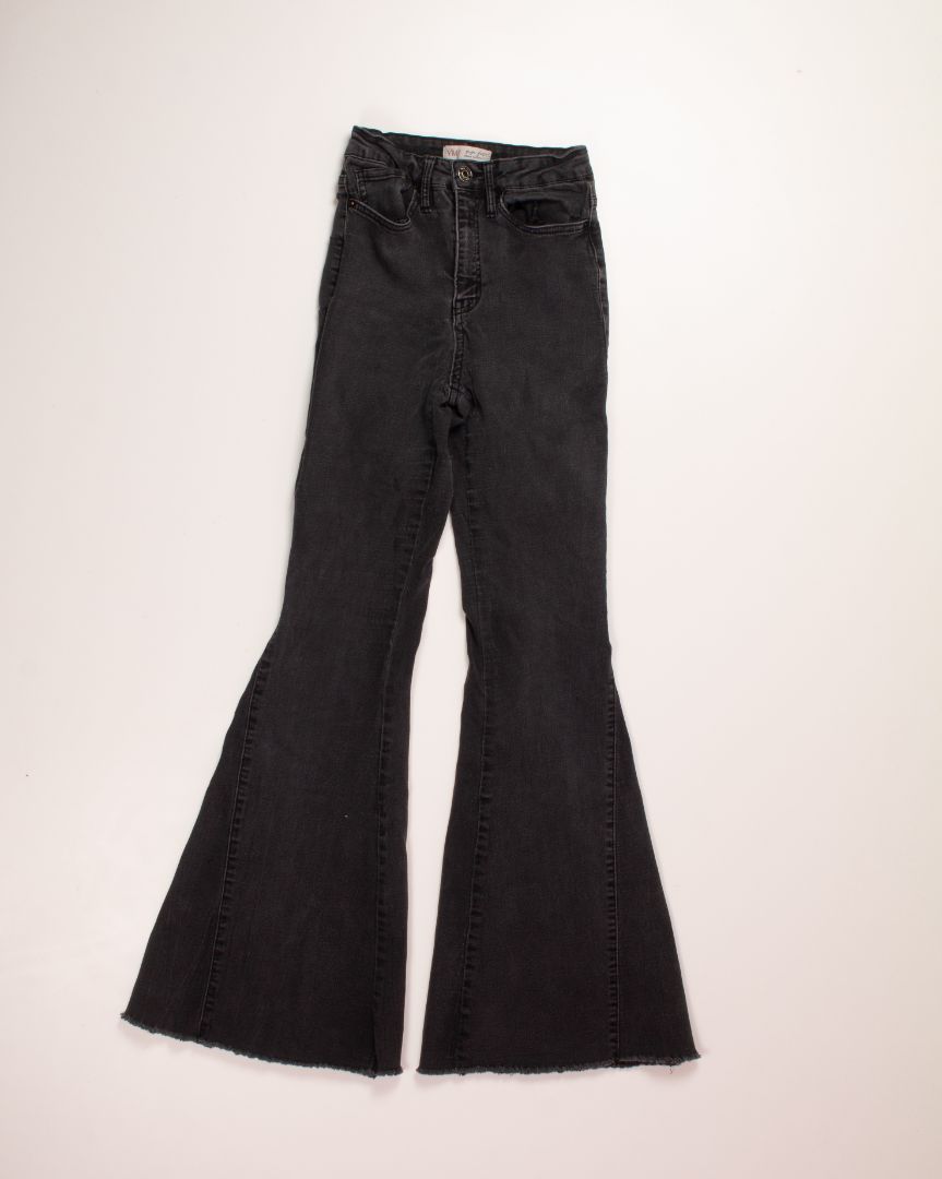Black YMI Flare Jeans, 5