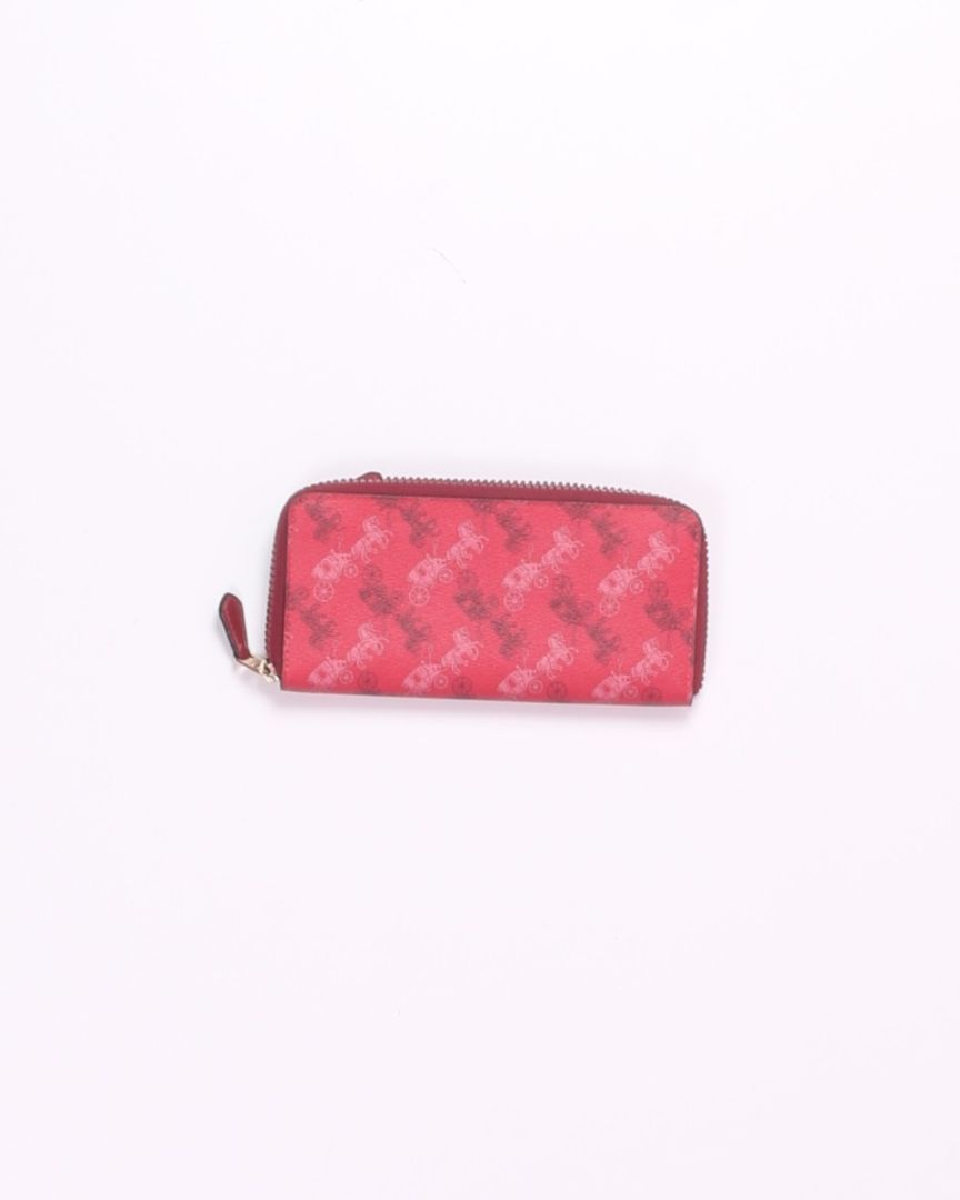 Red Coach Wallet