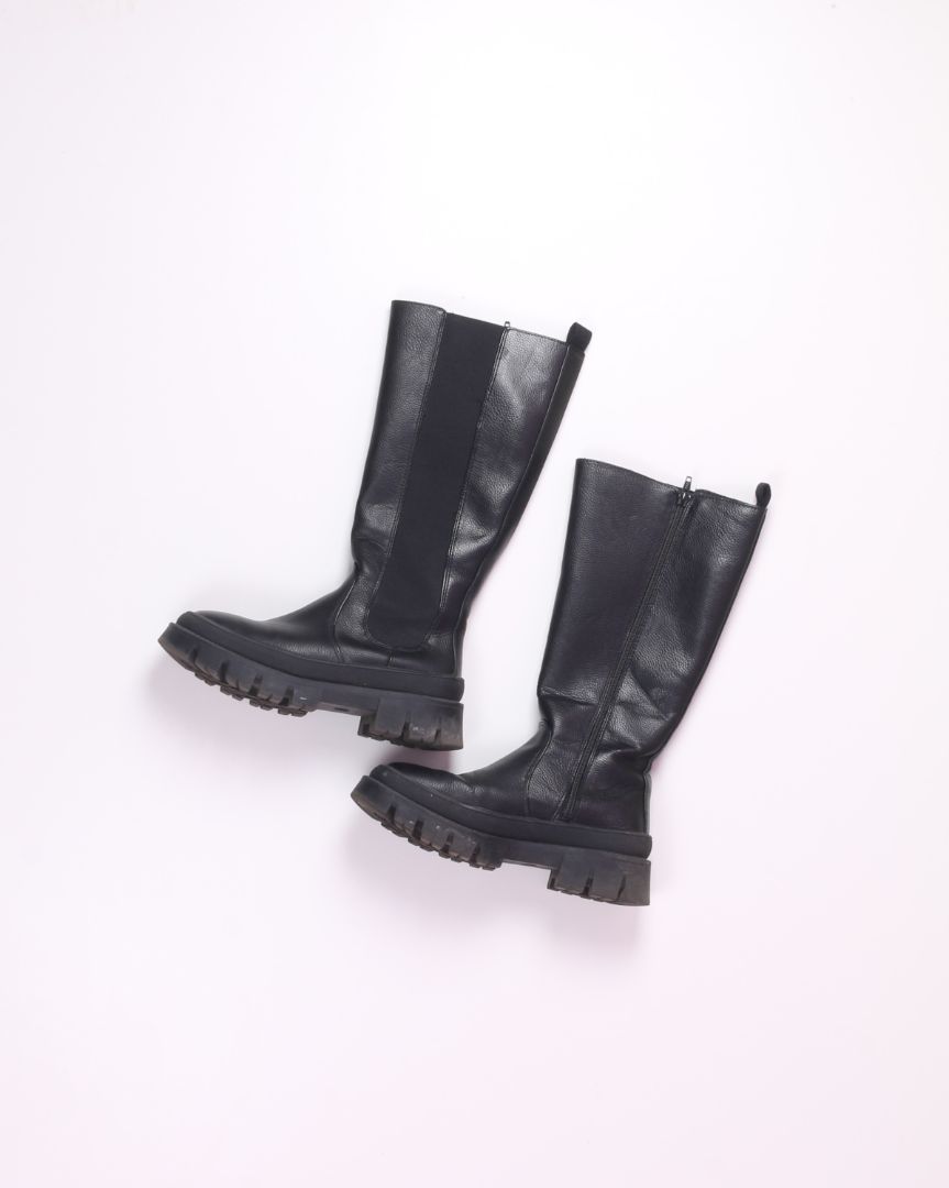 Black A New Day Knee High Boots, 7.5