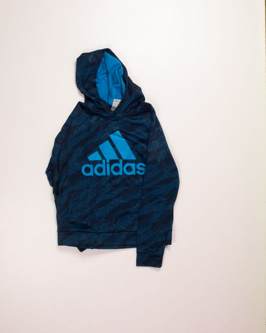 Blue Adidas Hoodie, 14-16