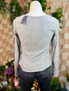 NWT Gray American Eagle Casual Long Sleeve, L
