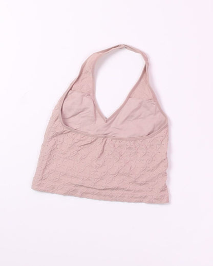 Tan Halter Tank, S