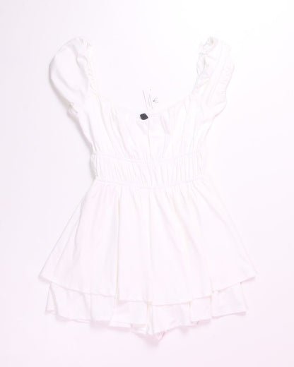 White Windsor Mini Dress, S