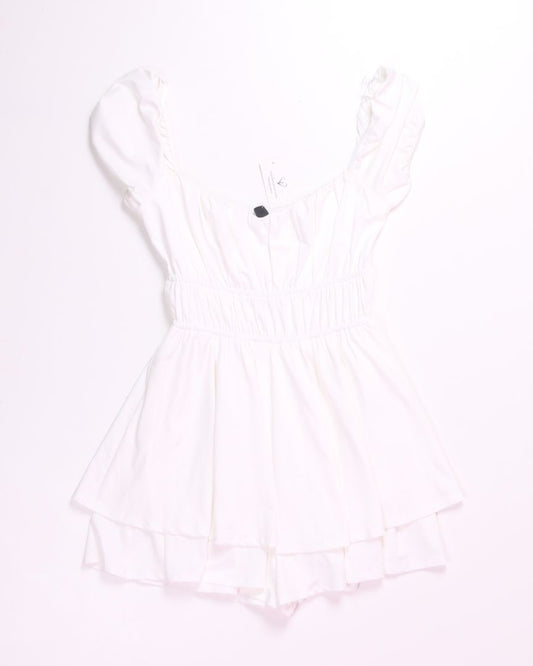 White Windsor Mini Dress, S