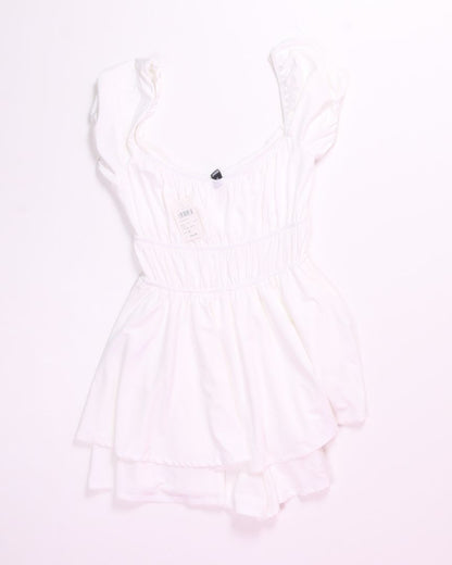 White Windsor Mini Dress, S