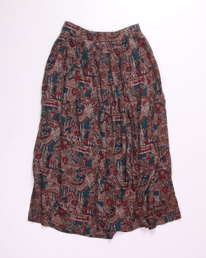 Brown Country Sophisticates by Pendleton Maxi Skirt, 8