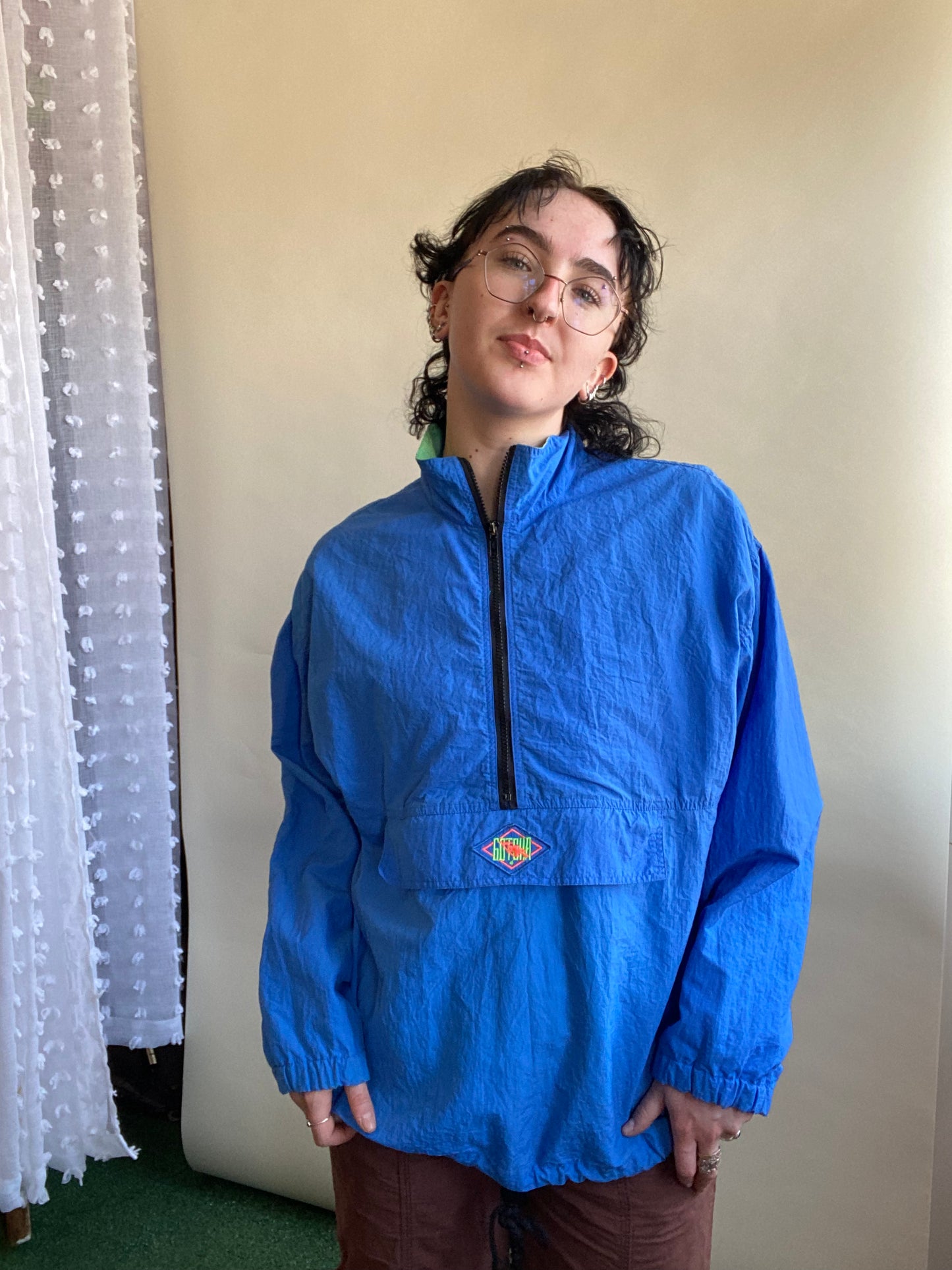 Blue Gotcha Windbreaker, S