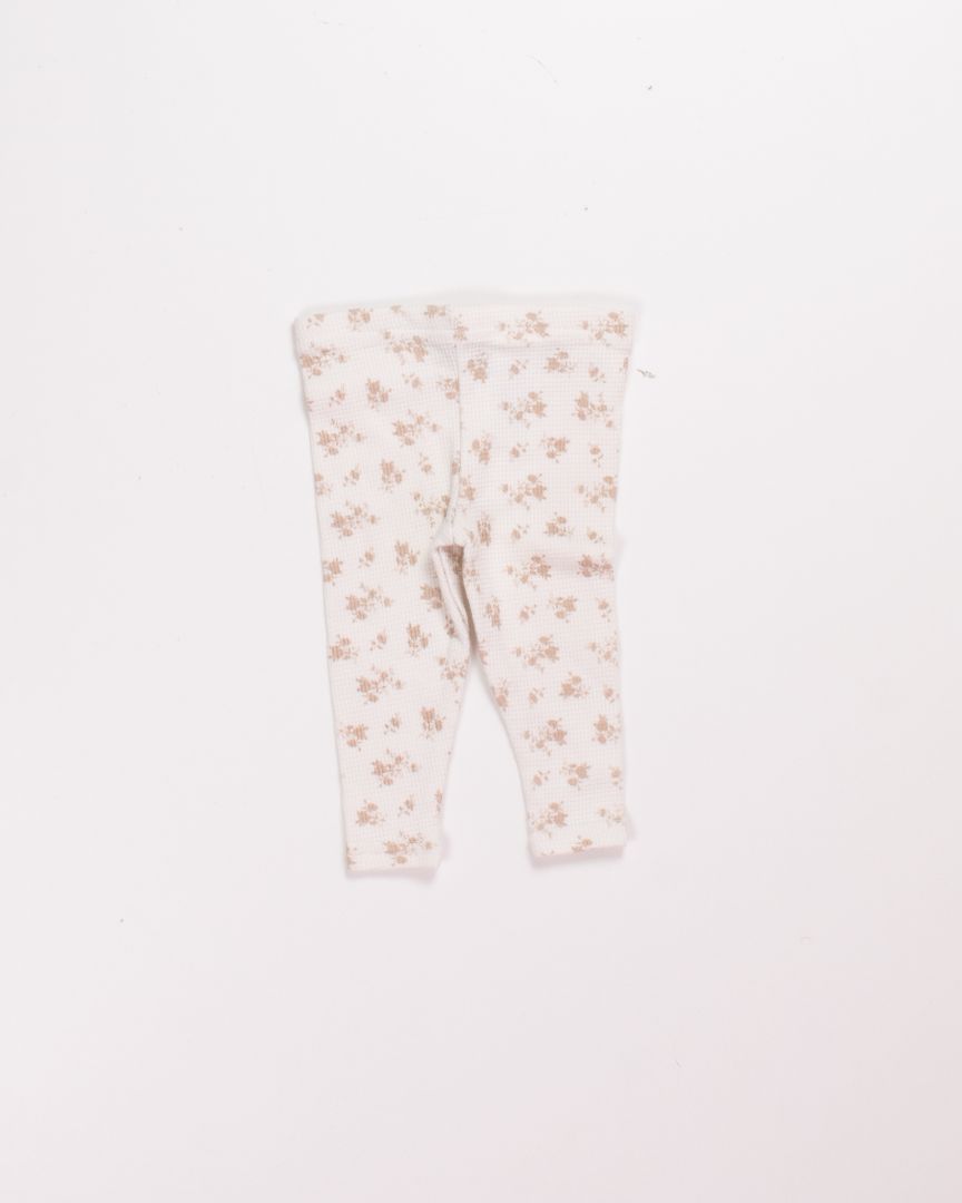 White Timberland Leggings, 3-6M