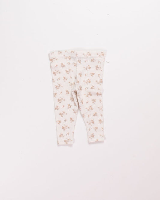 White Timberland Leggings, 3-6M