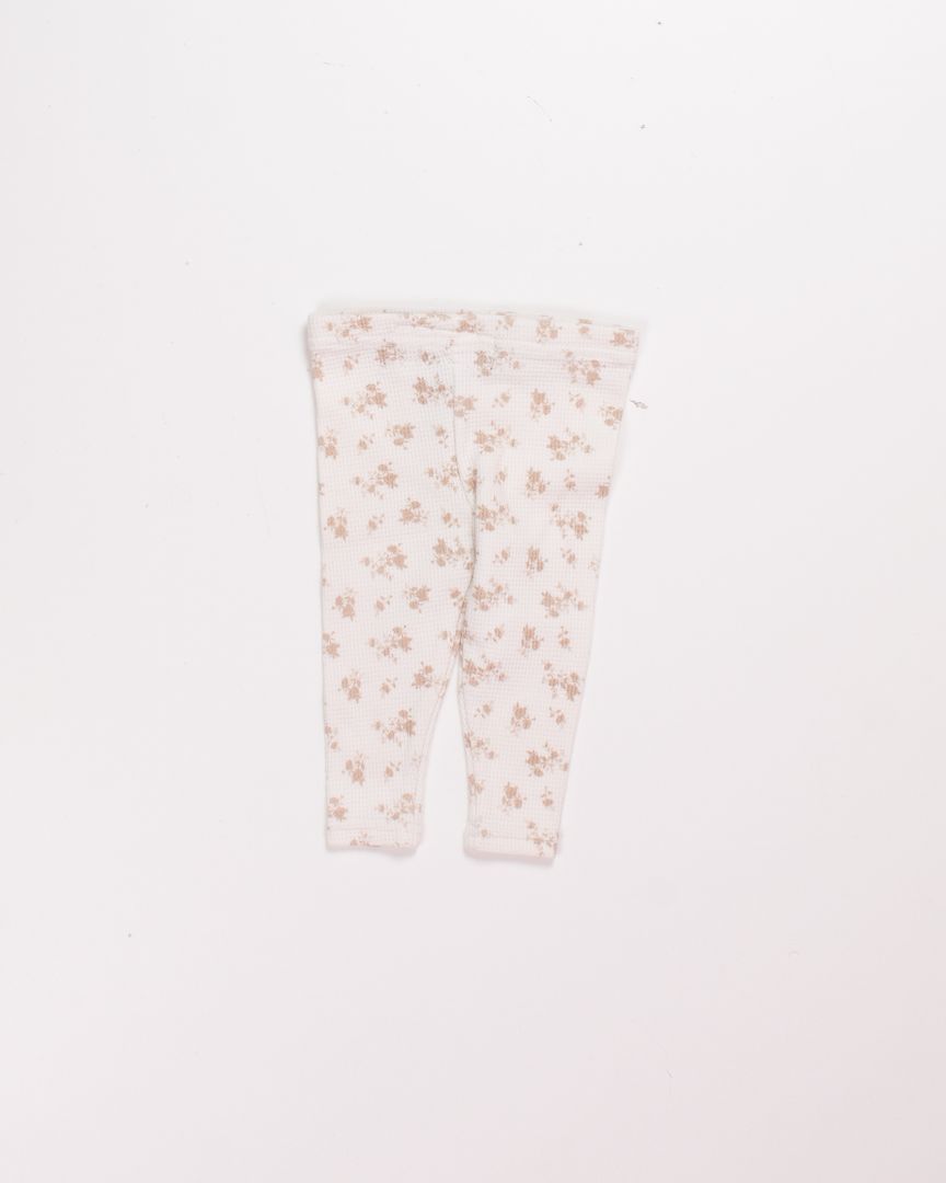 White Timberland Leggings, 3-6M