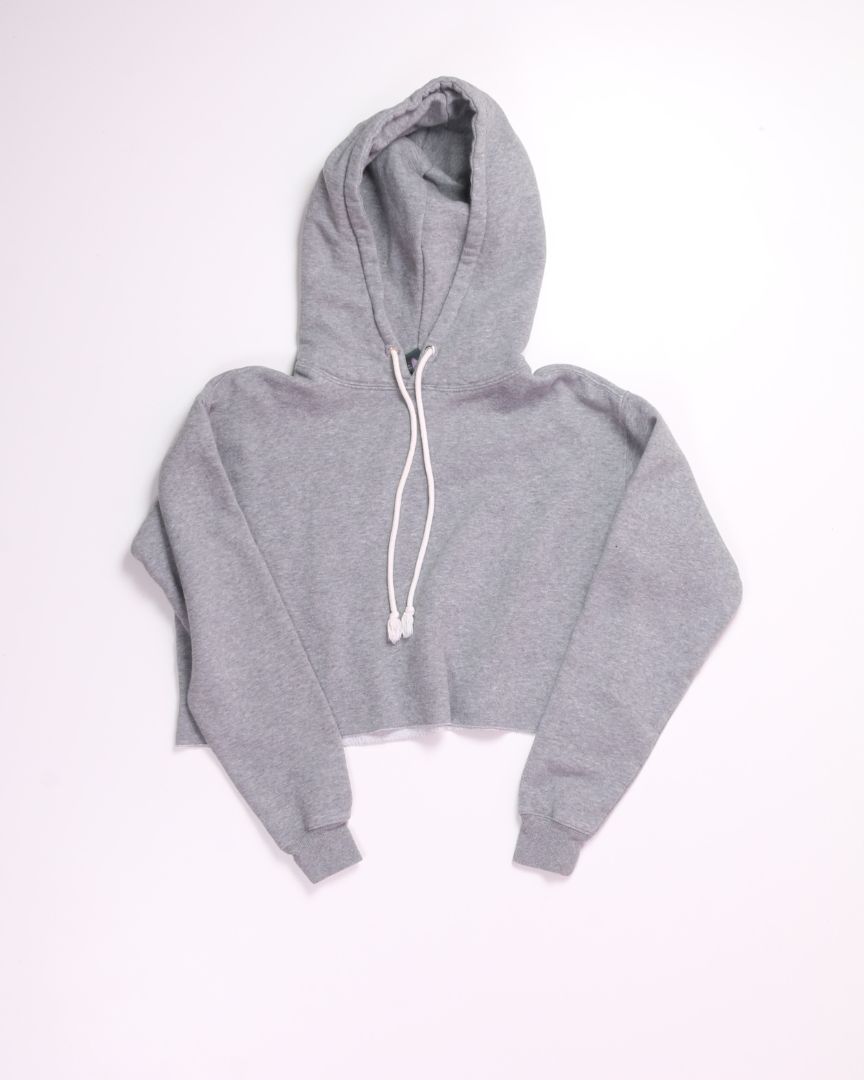 Gray Wild Fable Cropped Hoodie, XS