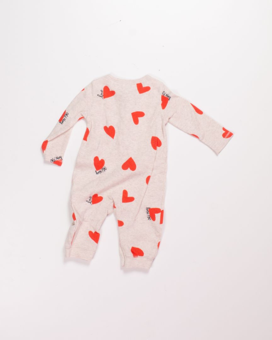 Cream Old Navy Jumpsuit, 6-12M