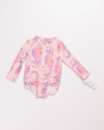Pink Carters Swimsuit, 12M