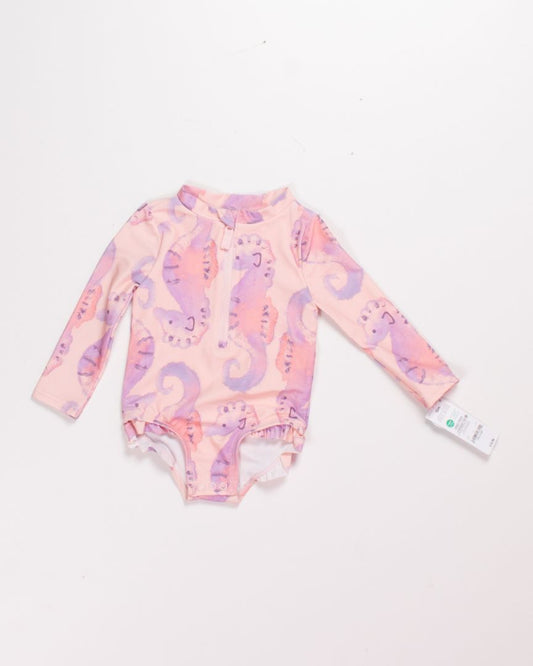 Pink Carters Swimsuit, 12M