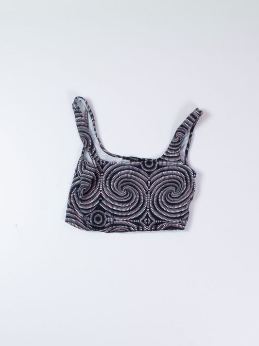 B&W Forever21 Cropped Tank, M
