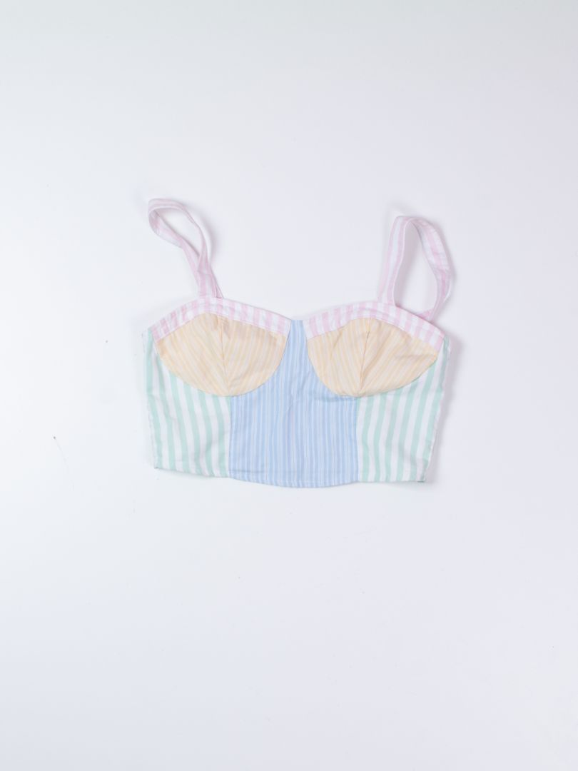 Pastel Hollister Cropped Tank, M