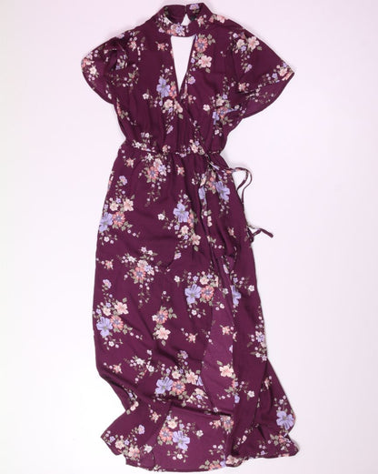 Purple Trixxi Maxi Dress, S