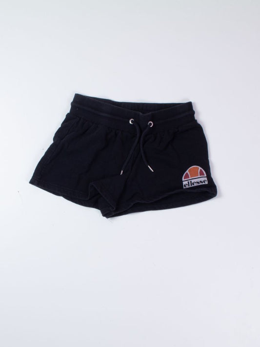 Black Ellesse Drawstring Shorts, L