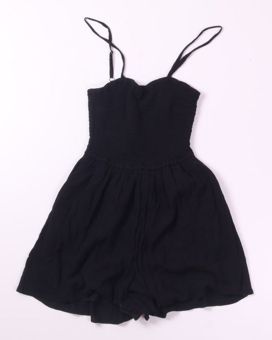 Black Hollister Romper, S