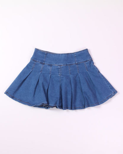 Fashion Nova Denim Mini Skirt, XL