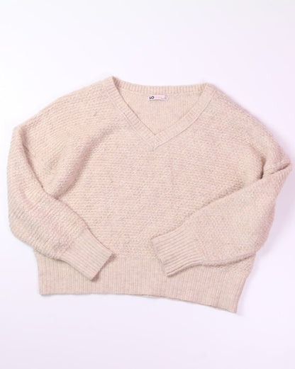 Tan SO Cropped Sweater, 1X