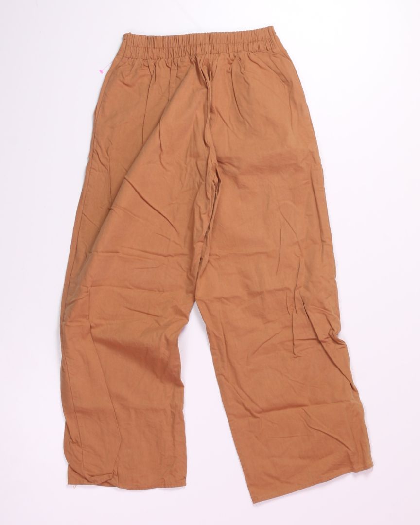 Tan Sienna Sky Wide Leg Pants, S