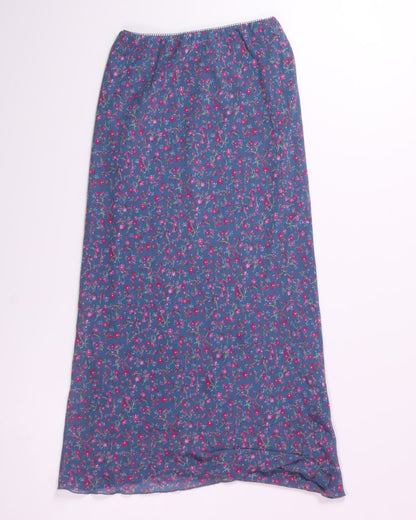 Blue Wild Fable Maxi Skirt, S