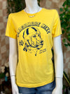 Yellow Homefield Clashmore Mike Graphic Tee, S