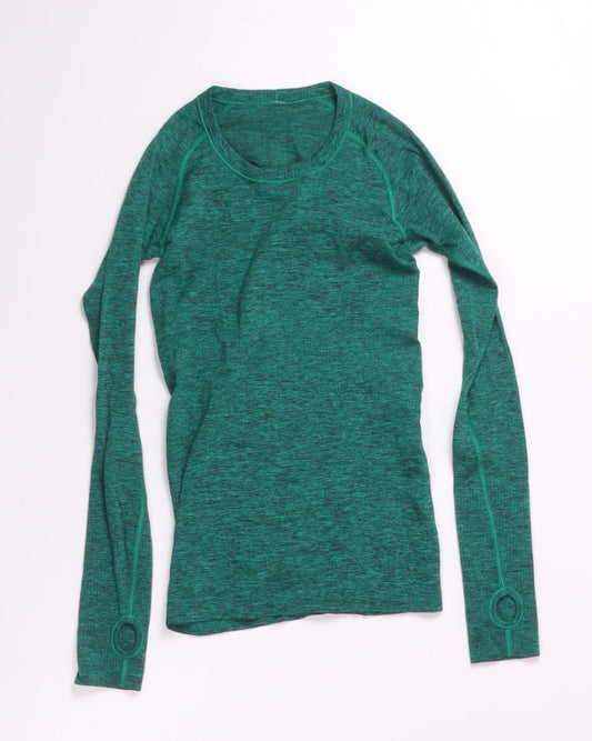 Green Lululemon Long Sleeve, M