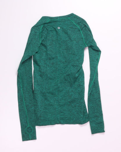 Green Lululemon Long Sleeve, M