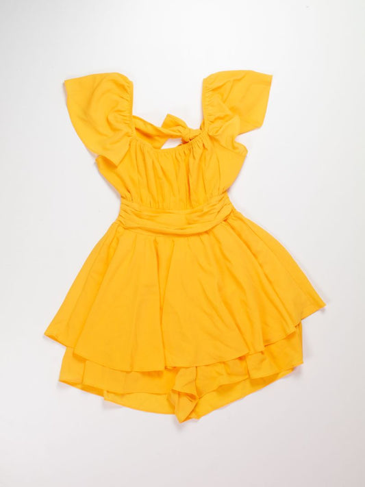 Yellow Exlura Romper, S