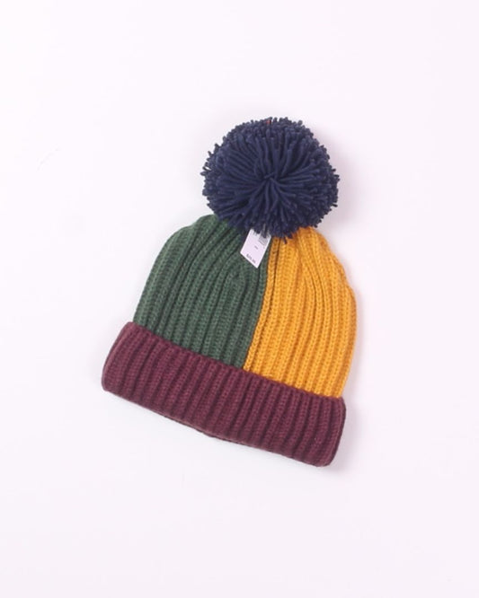 Green/ Red/Yellow Gap Knit Beanie