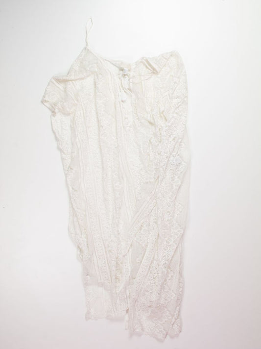 White Forever21 Swim Cover, 3X